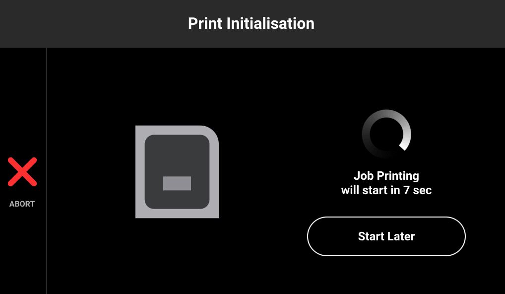 Start Print